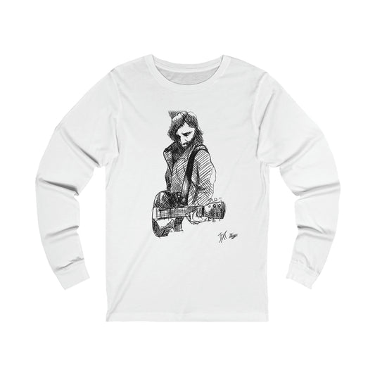 HARRY PLAYNG GUITAR -- Unisex Jersey Long Sleeve Tee