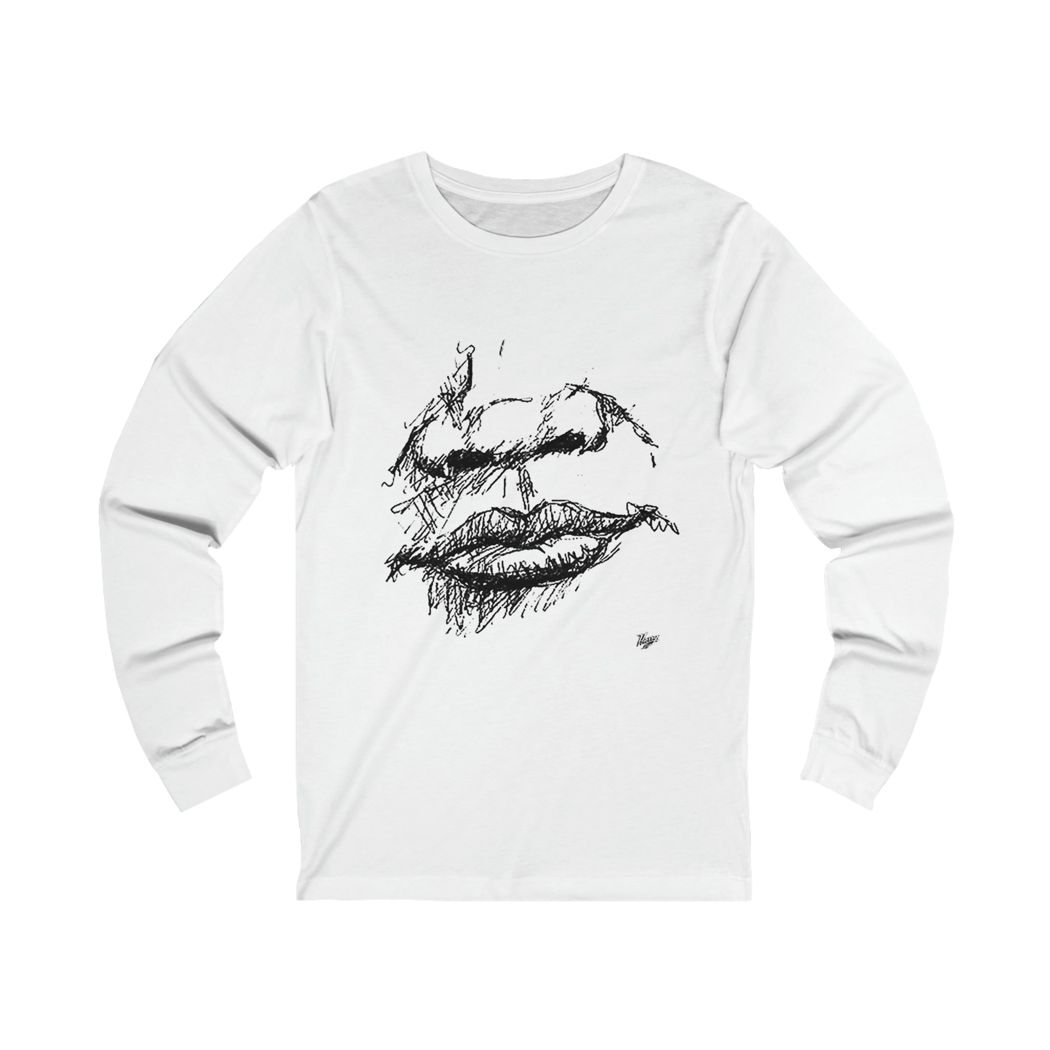 LIPS & MOUTH -- Unisex Jersey Long Sleeve Tee